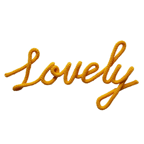 [GoodbyeSale][모모레터링]Lovely (8color)