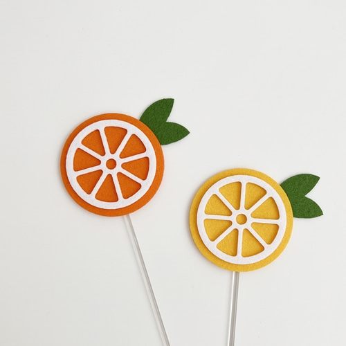트로피칼 topper (오렌지/레몬)